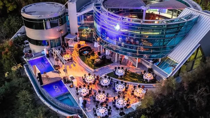 An Elevator Night venue at dusk